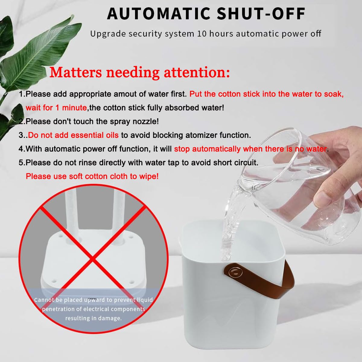 HANNEA Humidifier for Room Cold and Cough, 1.8L Silent Spray Air Humidifier LED Night Light Aroma Diffuser Cool Mist Humidifier with 3 Modes for Bedroom, Living Room, Office, Car HANNEA Humidifier for Room Cold and Cough, 1.8L Silent Spray Air Humidifier LED Night Light Aroma Diffuser Cool Mist Humidifier with 3 Modes for Bedroom, Living Room, Office, Car